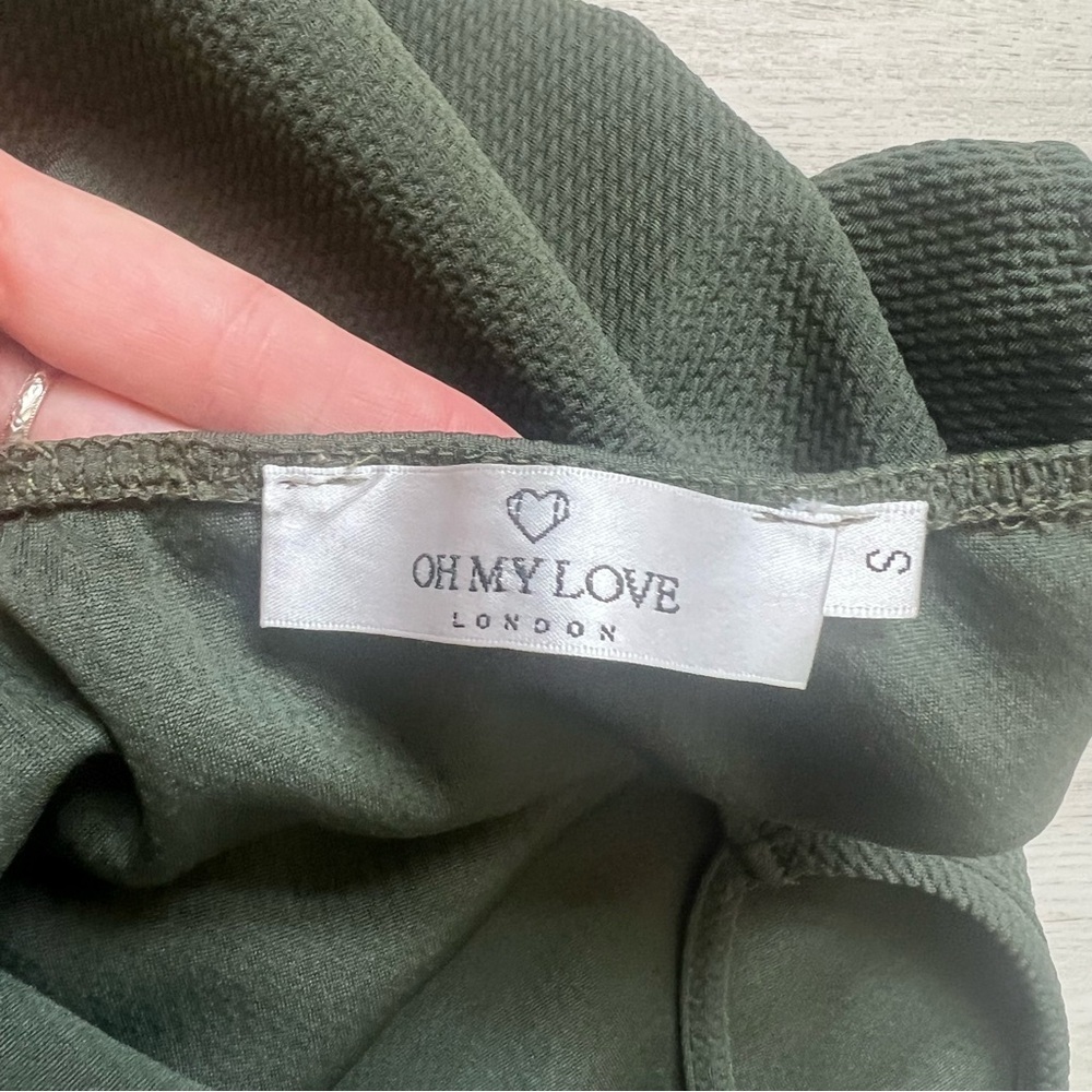 Oh My Love Forest Green Midi Dress - Picture 4 of 5